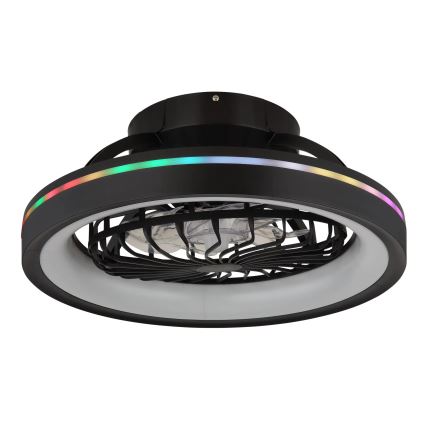 Globo - LED RGB Regulação teto ventoinha LED/40W/230V 2700-6500K + comando