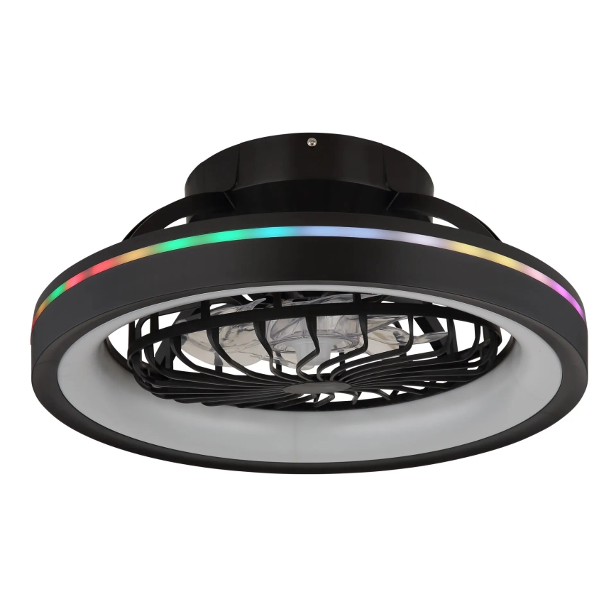 Globo - LED RGB Regulação teto ventoinha LED/40W/230V 2700-6500K + comando