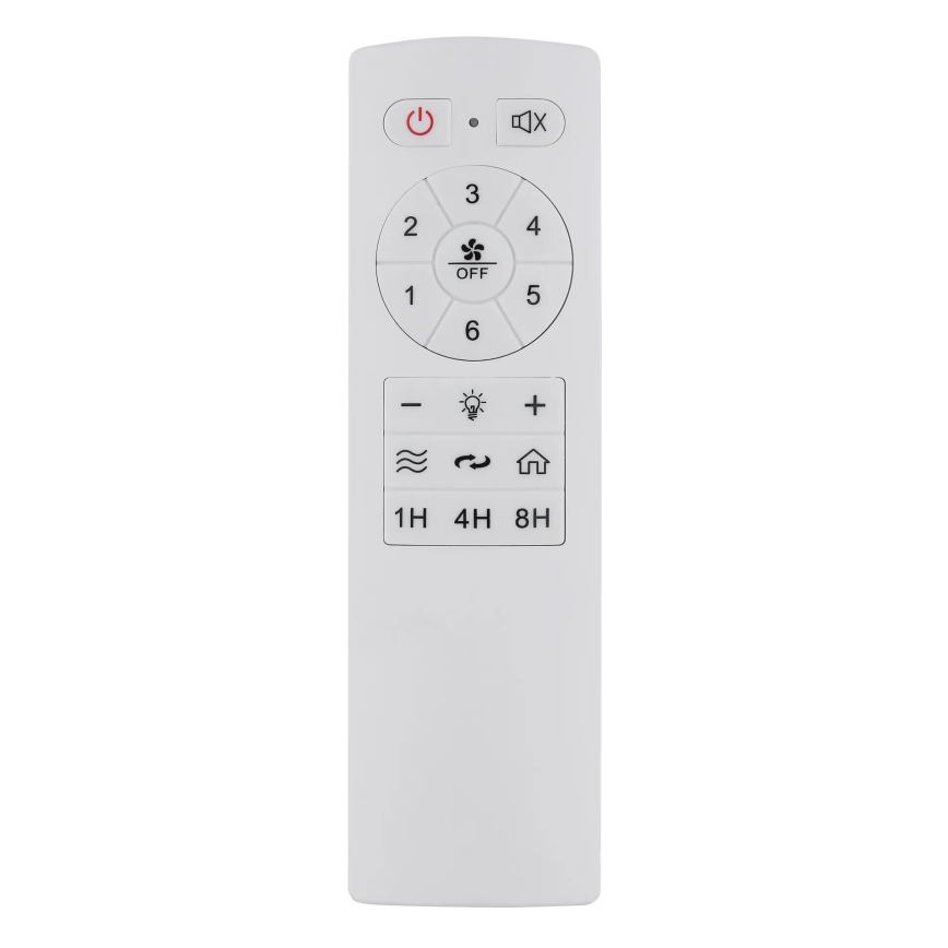 Globo - Ventilador de teto LED regulável LED/20W/230V 3000-6500K + controlo remoto