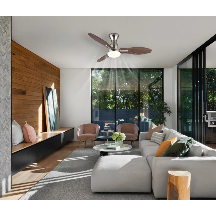 Globo - Ventilador de teto LED regulável LED/22W/230V 3000/4500/6000K + controlo remoto