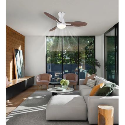 Globo - Ventilador de teto LED regulável LED/22W/230V 3000/4500/6000K + controlo remoto