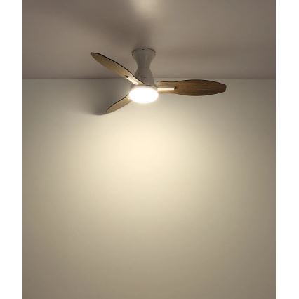 Globo - Ventilador de teto LED regulável LED/22W/230V 3000/4500/6000K + controlo remoto