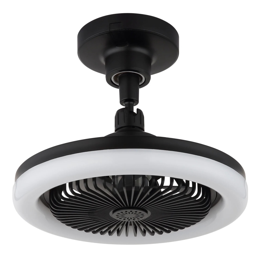 Globo - Ventilador de tecto LED dimerizável LED/20W/230V 3000-6500K preto + comando remoto