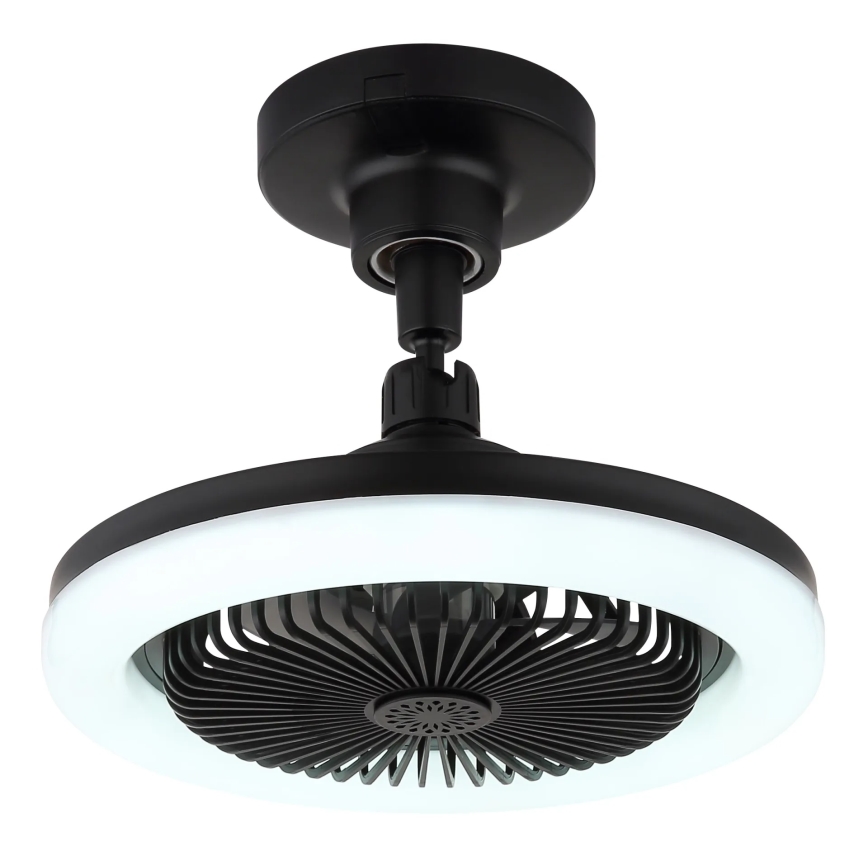 Globo - Ventilador de tecto LED dimerizável LED/20W/230V 3000-6500K preto + comando remoto
