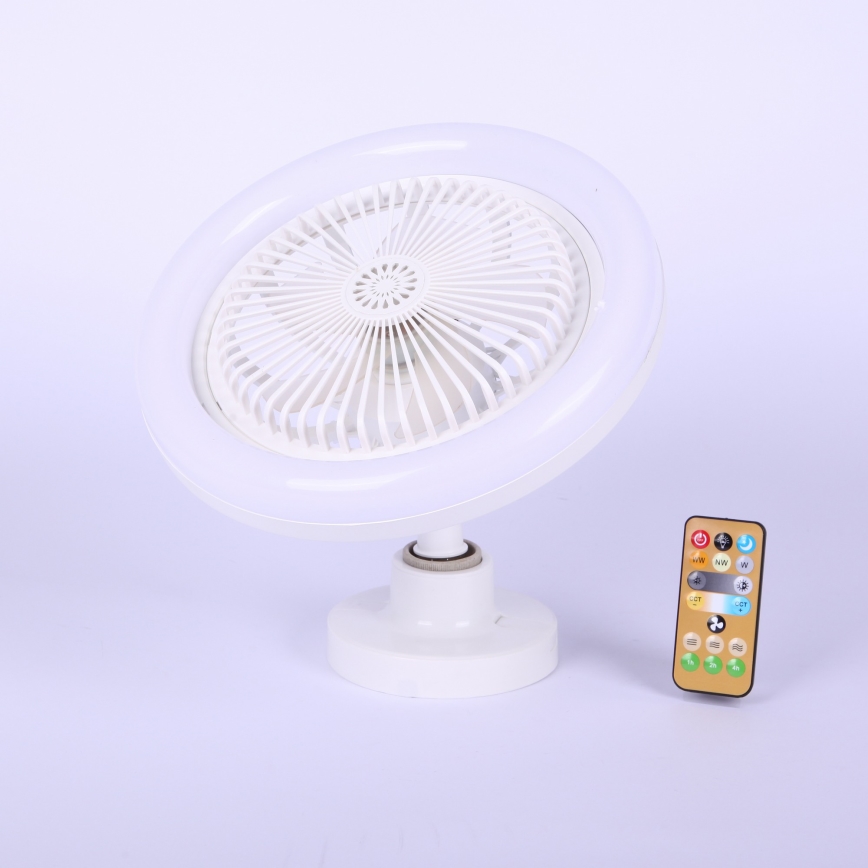 Globo - Ventilador de teto LED dimerizável LED/20W/230V 3000-6500K branco + controlo remoto