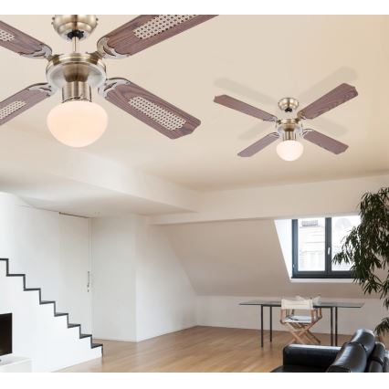 Globo - Ventilador de teto 1xE27/60W/230V