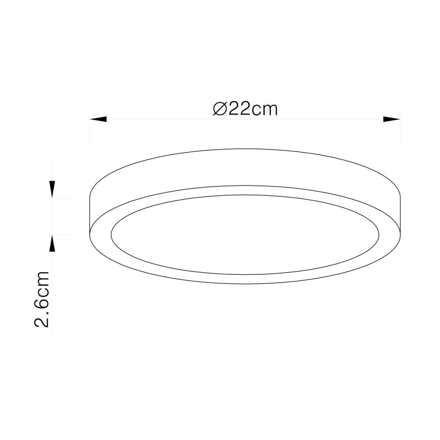 Globo - Iluminação de teto LED LED/28W/230V