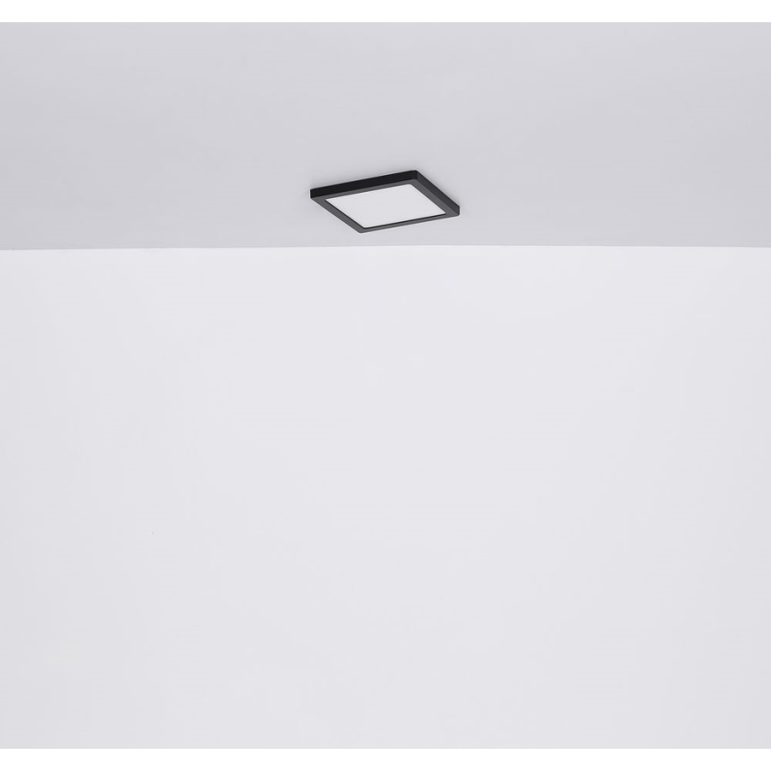 Globo - Iluminação de teto LED LED/18W/230V 3000/4000/6500K preto