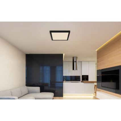 Globo - Iluminação de teto LED LED/24W/230V 3000/4000/6500K preto