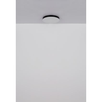 Globo - Iluminação de teto LED LED/24W/230V 3000K/4000K/6500K diâmetro 30 cm preto
