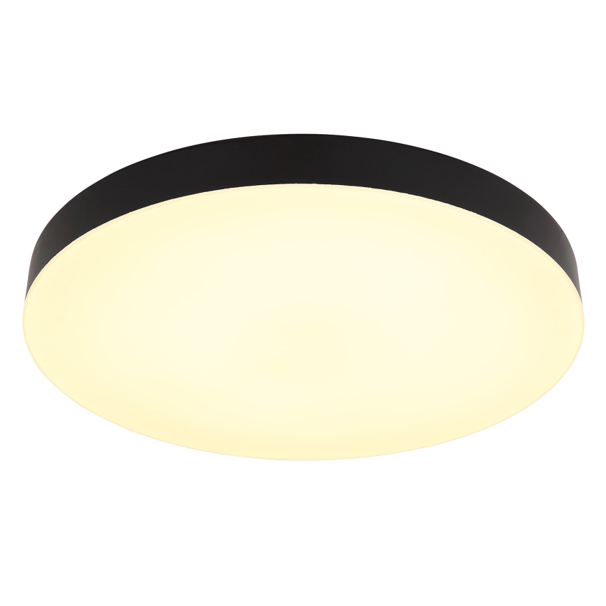 Globo - Iluminação de teto LED LED/36W/230V 3000K/4000K/6500K diâmetro 40 cm preto