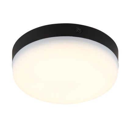 Globo - Iluminação de teto LED LED/8W/230V 4000K diâmetro 12 cm preto