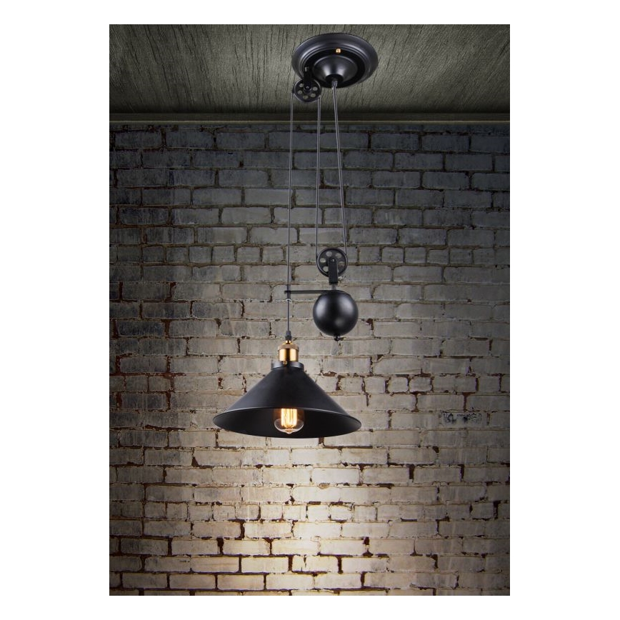 Globo - Candelabro suspenso 1xE27/60W/230V