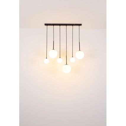 Globo - Candeeiro suspenso 3xE27/9W/230V + 3xG9/5W