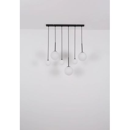 Globo - Candeeiro suspenso 3xE27/9W/230V + 3xG9/5W