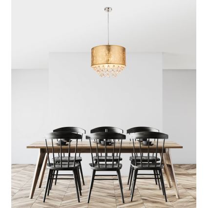 Globo - Candelabro suspenso 1xE27/60W/230V