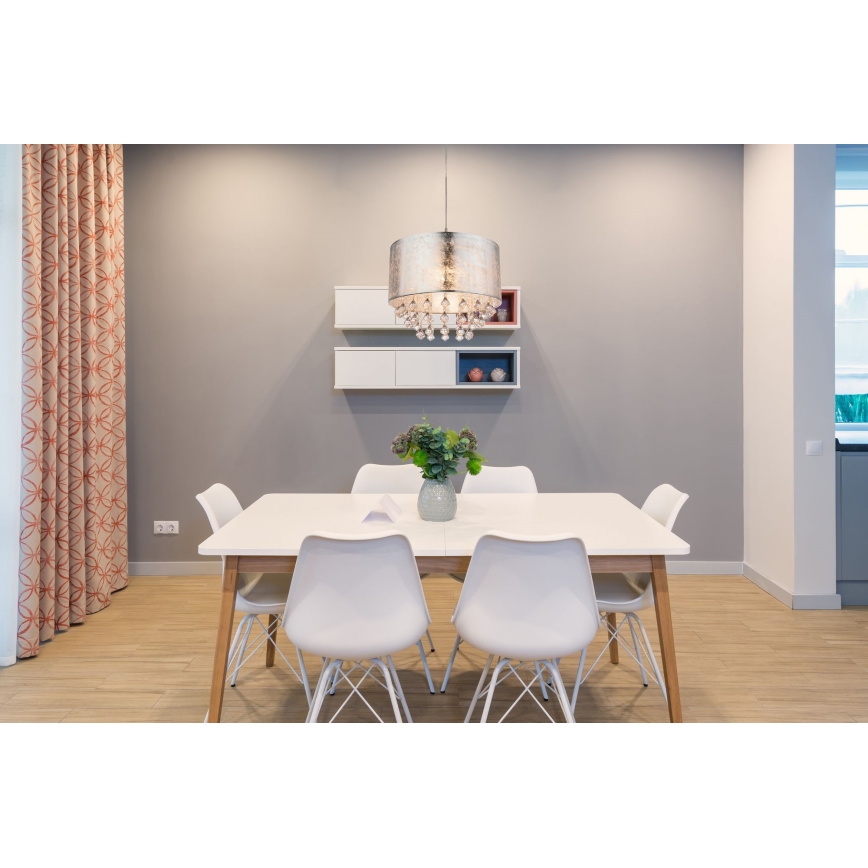 Globo - Candelabro suspenso 1xE27/60W/230V