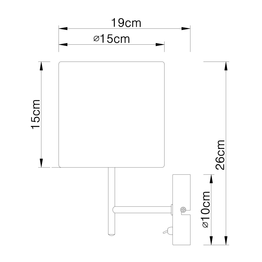 Globo - Luz de parede 1xE14/40W/230V
