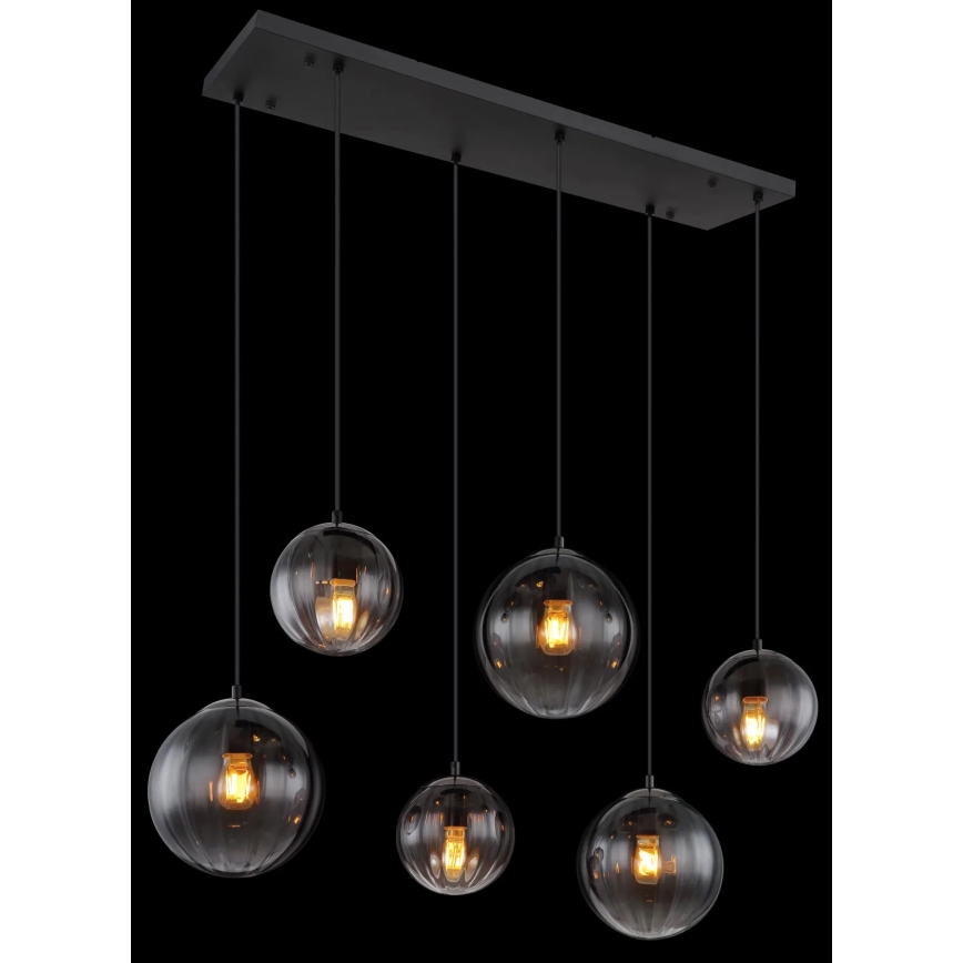 Globo - Candeeiro suspenso 6xE27/60W/230V