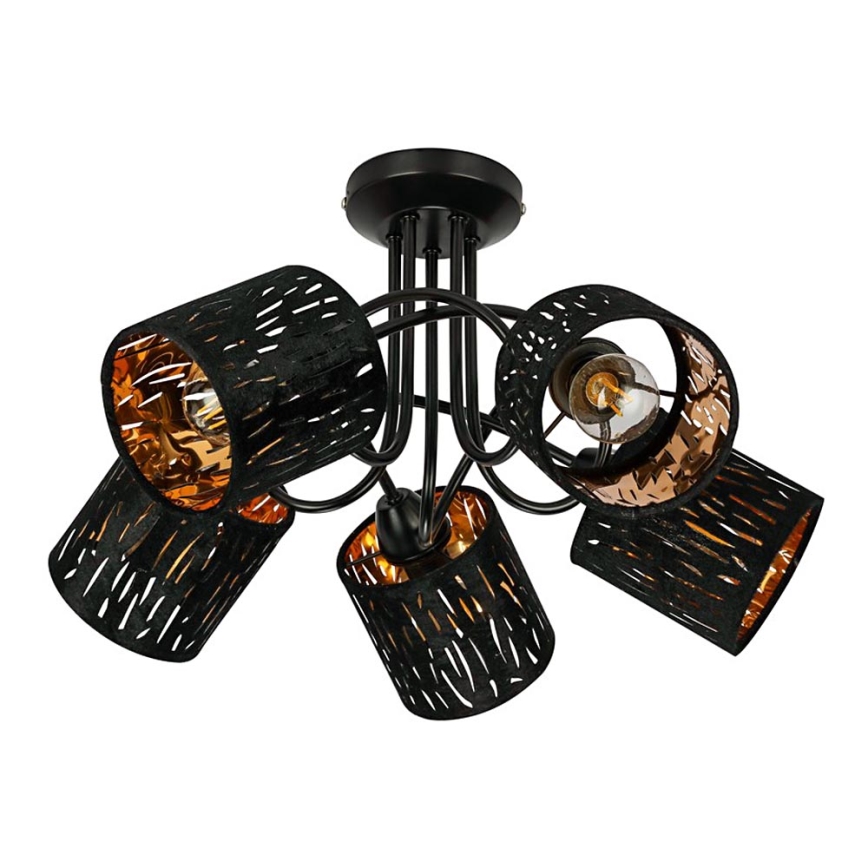 GLOBO 15264-5D - Candelabro integrado TUXON 5xE14/25W/230V