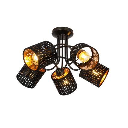 GLOBO 15264-5D - Candelabro integrado TUXON 5xE14/25W/230V