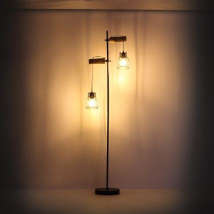 Globo - Luminária de piso 2xE27/40W/230V