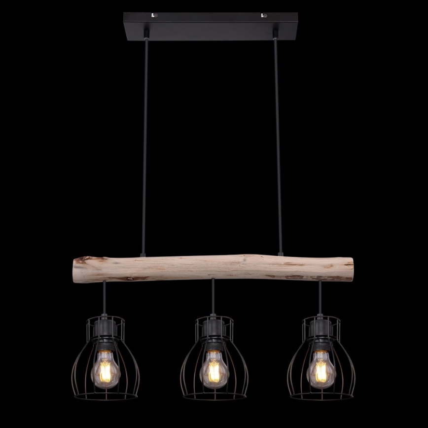 Globo - Candelabro num fio 3xE27/40W/230V