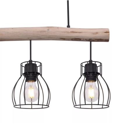 Globo - Candelabro num fio 3xE27/40W/230V