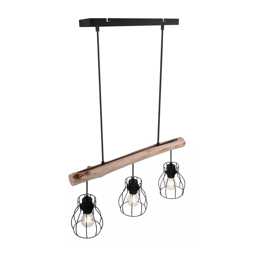 Globo - Candelabro num fio 3xE27/40W/230V