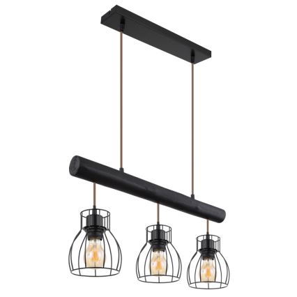 Globo - Candelabro suspenso 3xE27/60W/230V