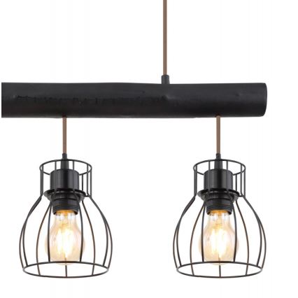 Globo - Candelabro suspenso 3xE27/60W/230V