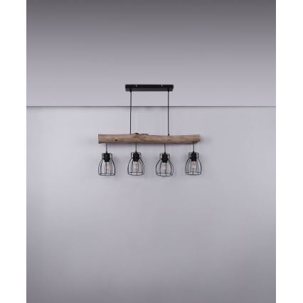 Globo - Candelabro suspenso 4xE27/40W/230V