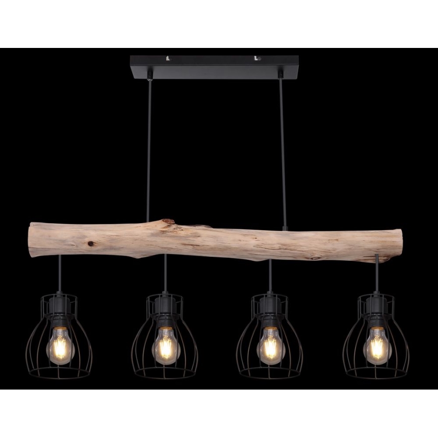 Globo - Candelabro suspenso 4xE27/40W/230V