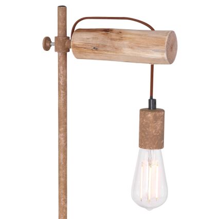 Globo - Candeeiro de mesa 1xE27/40W/230V álamo