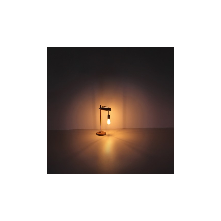 Globo - Candeeiro de mesa 1xE27/40W/230V álamo