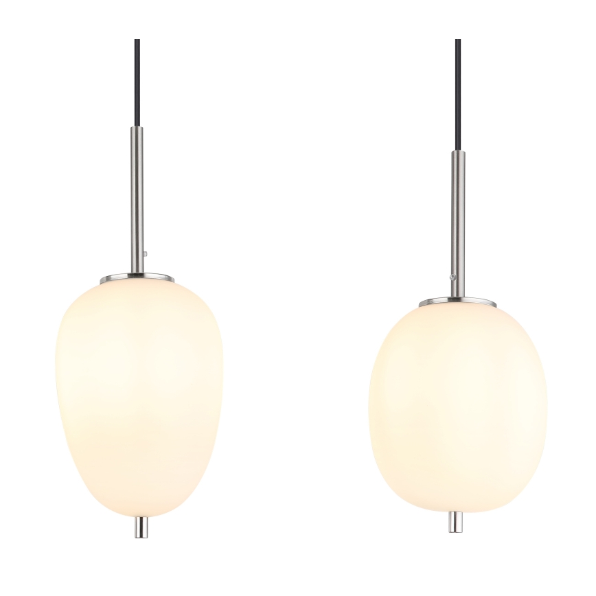 Globo - Candeeiro suspenso 4xE14/40W/230V branco