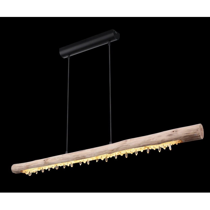 Globo 15354-20 - Pendente LED regulável em cabo FELICITAS LED/25W/230V bege