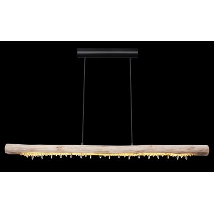 Globo 15354-20 - Pendente LED regulável em cabo FELICITAS LED/25W/230V bege