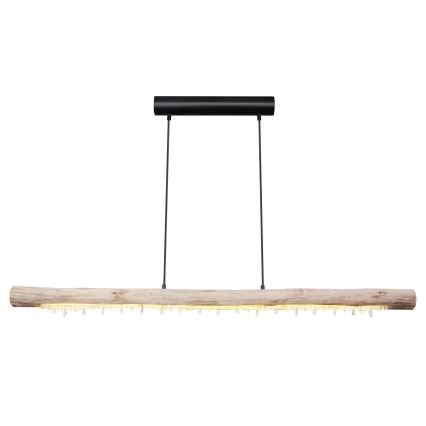 Globo 15354-20 - Pendente LED regulável em cabo FELICITAS LED/25W/230V bege