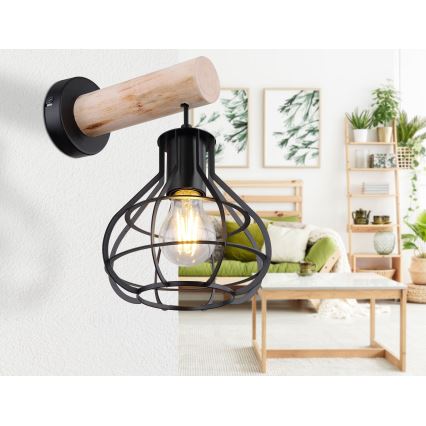 Globo - Luz de parede 1xE27/60W/230V