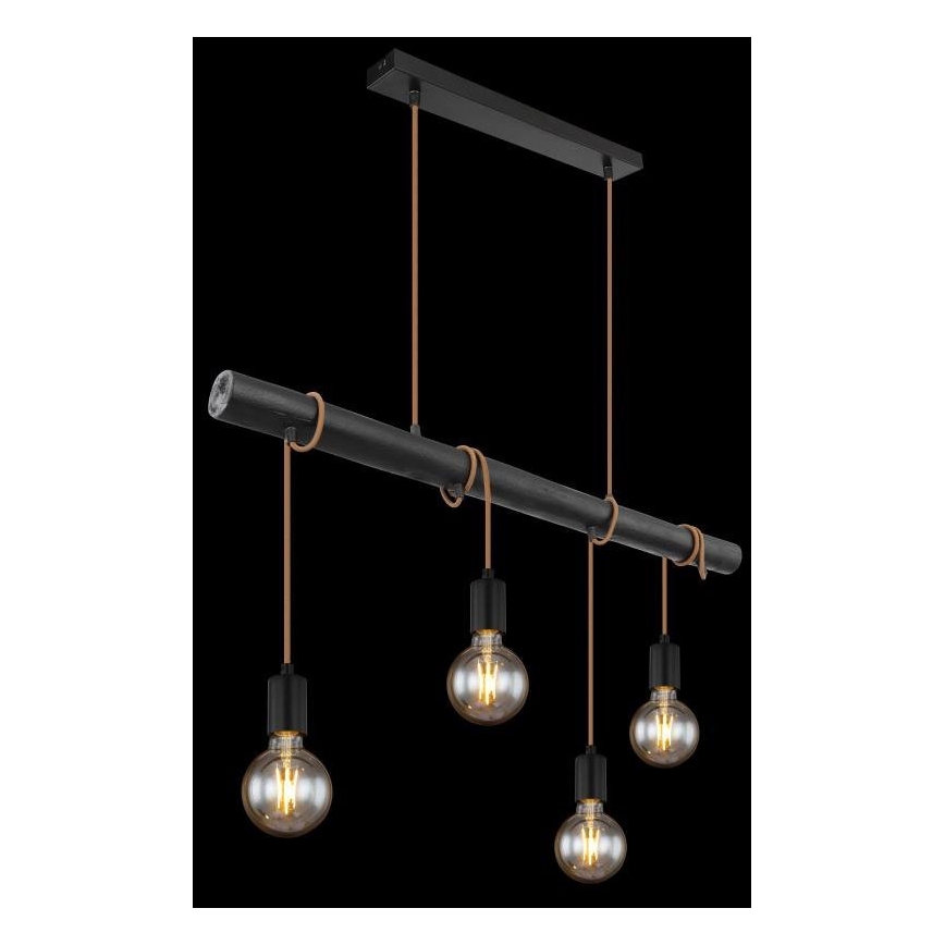 Globo 15459-4H - Candeeiro suspenso LEO 4xE27/60W/230V