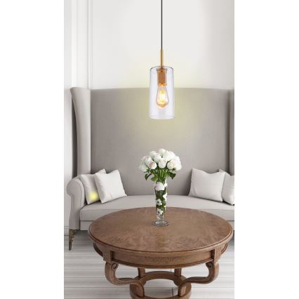 Globo - Candelabro num fio 1xE27/60W/230V