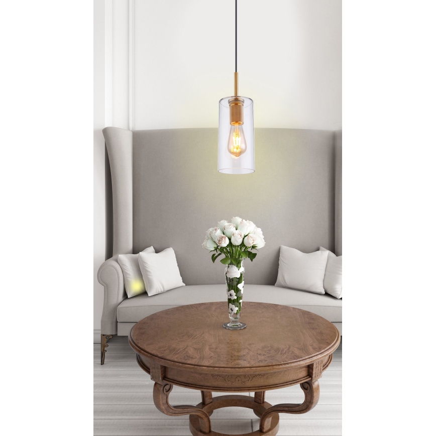 Globo - Candelabro num fio 1xE27/60W/230V