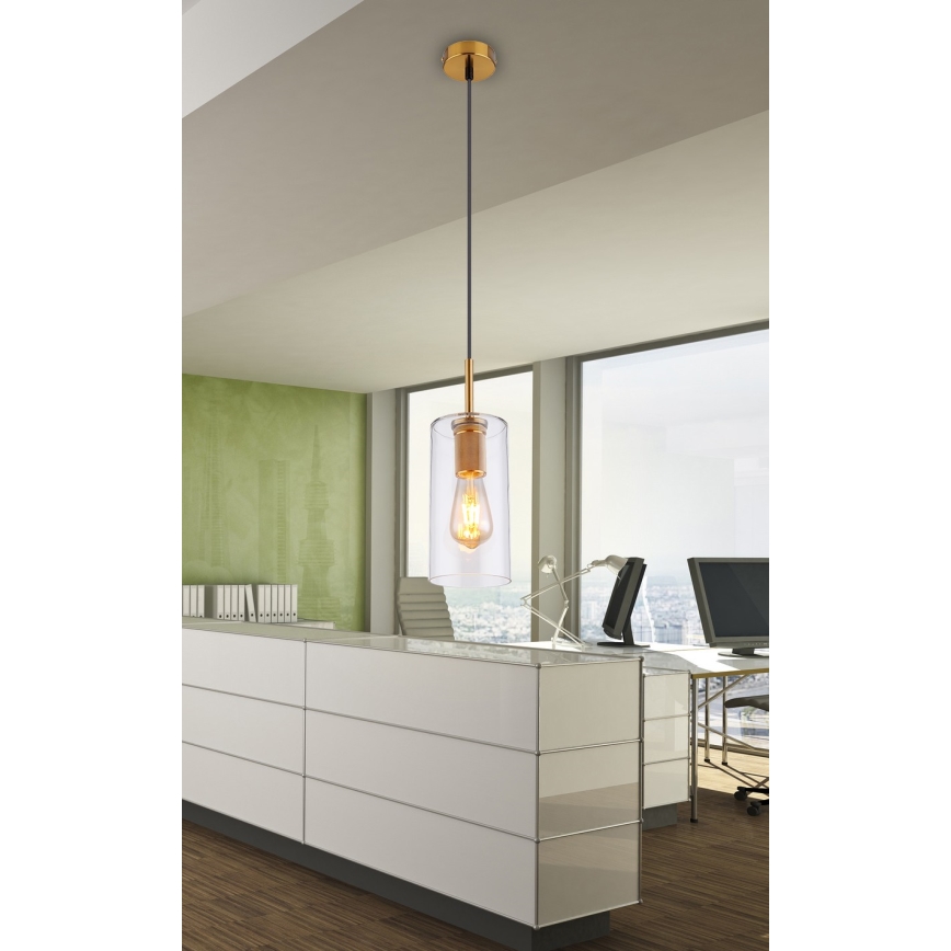 Globo - Candelabro num fio 1xE27/60W/230V