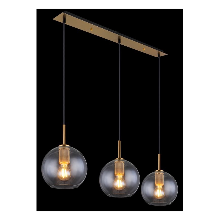 Globo - Candelabro suspenso 3xE27/60W/230V