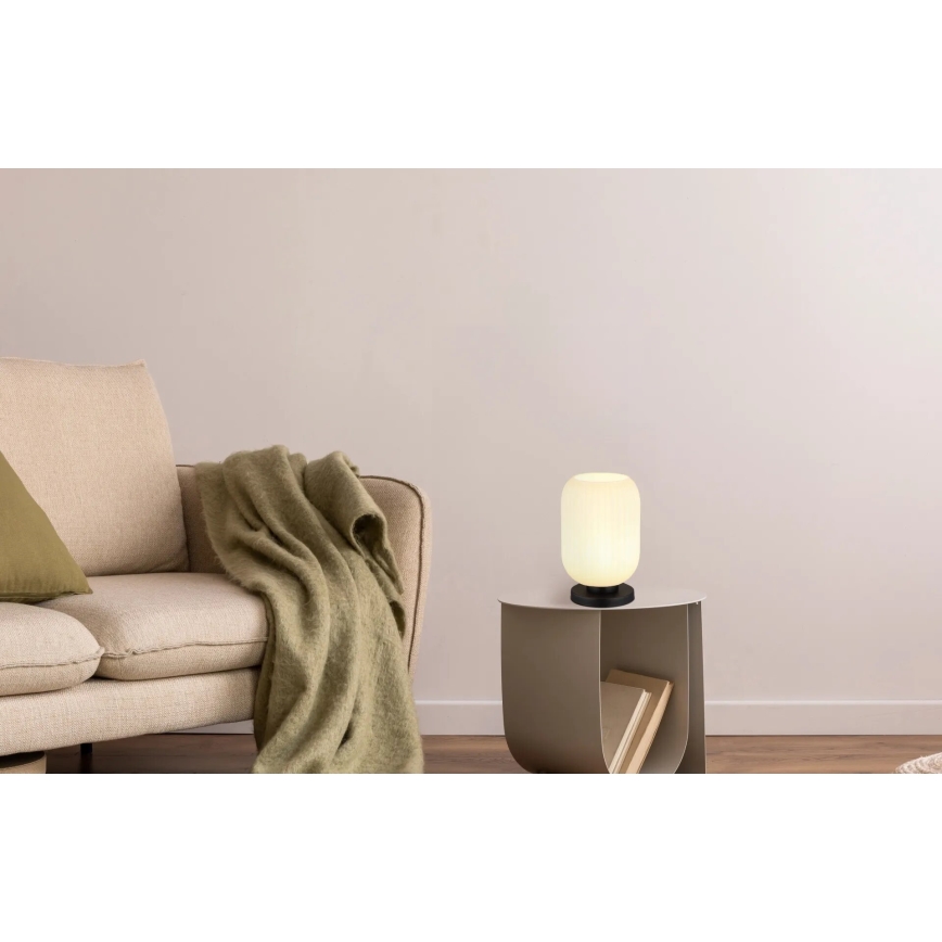 Globo - Candeeiro de mesa 1xE27/40W/230V branco