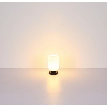 Globo - Candeeiro de mesa 1xE27/40W/230V branco