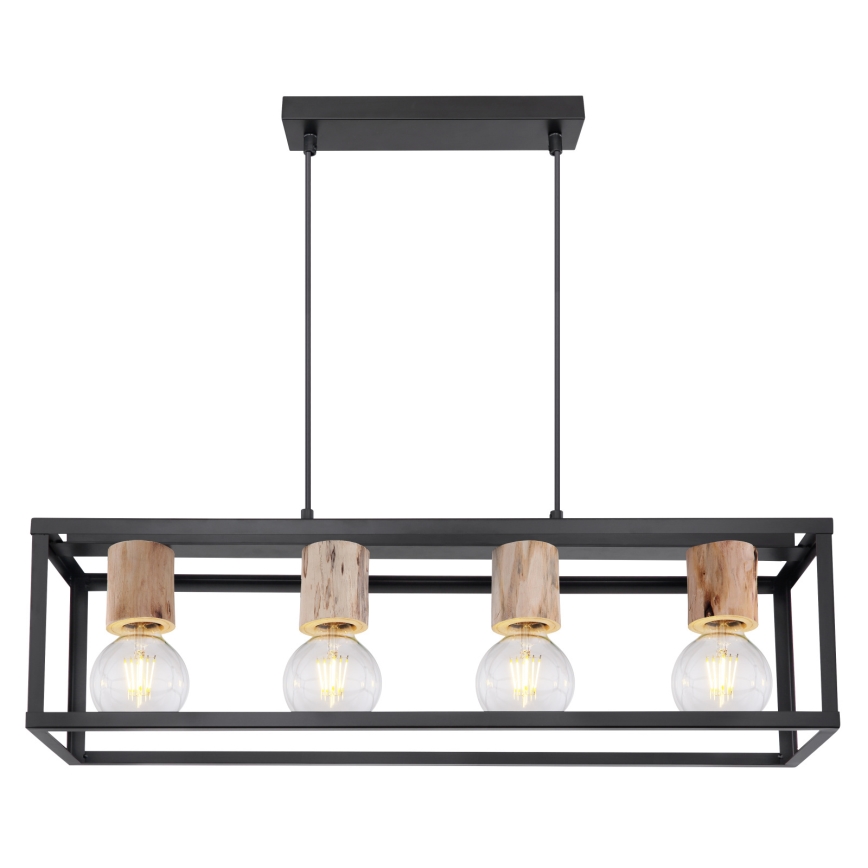 Globo - Candelabro num fio 4xE27/60W/230V