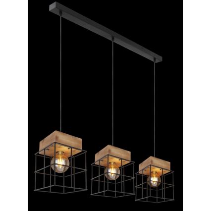 Globo - Candelabro suspenso 3xE27/60W/230V