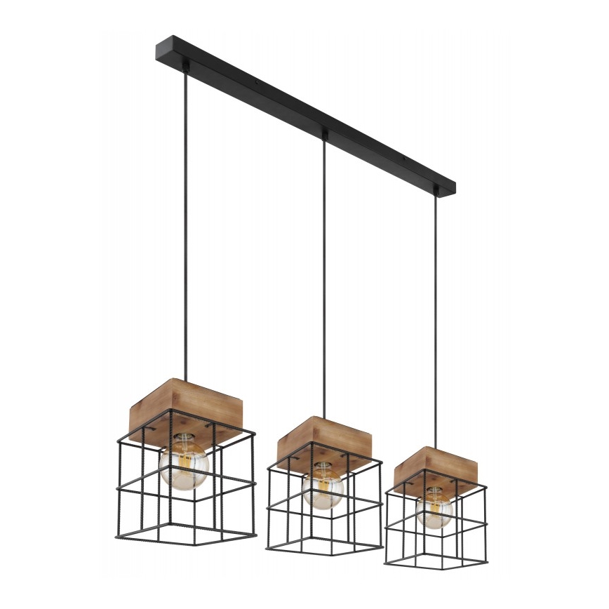 Globo - Candelabro suspenso 3xE27/60W/230V